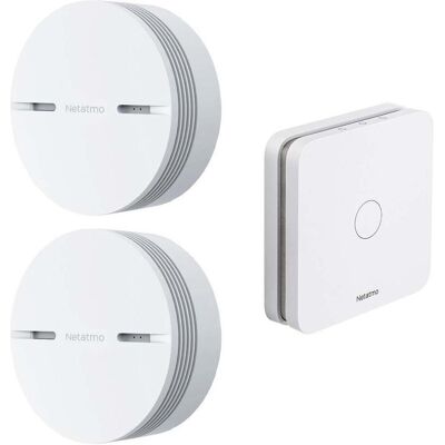 Netatmo, Gefahrenmelder, 2 X Smart Smoke Detektor + Smart Co Reporter Netatmo, Gefahrenmelder, 2 X Smart Smoke Detektor + Smart Co Reporter