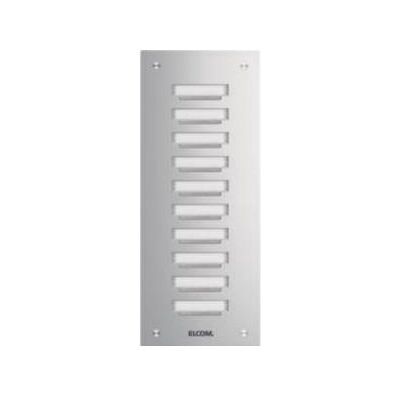 Elcom, Klingel + Türsprechanlage, ELCO KVM-10/1 ESTA Klingelplatte,V2A, Beleuchtet,Komplett Elcom, Klingel + Türsprechanlage, ELCO KVM-10/1 ESTA Klingelplatte,V2A, Beleuchtet,Komplett