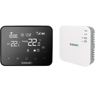 Evolveo Thermal, chytrý bezdrátový programovatelný termostat, wifi, BT, Thermostat Evolveo Thermal, chytrý bezdrátový programovatelný termostat, wifi, BT, Thermostat