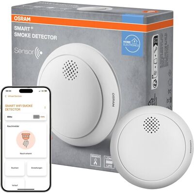 Osram, Gefahrenmelder, Smart+ WiFi Rauchmelder Osram, Gefahrenmelder, Smart+ WiFi Rauchmelder
