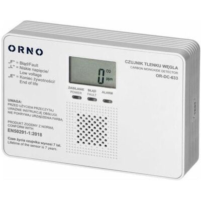 Orno OR-DC-633 - Kohlenmonoxid-Melder Orno OR-DC-633 - Kohlenmonoxid-Melder
