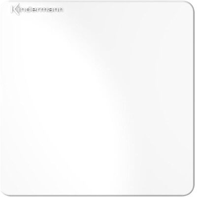 Kindermann - 7456000500 - Weiß - 55x55mm - Wall plate Kindermann - 7456000500 - Weiß - 55x55mm - Wall plate