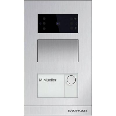 Busch-Jaeger, Klingel + Türsprechanlage, Aussenstation Video Mini UP (Ethernet, Kabelgebunden) Busch-Jaeger, Klingel + Türsprechanlage, Aussenstation Video Mini UP (Ethernet, Kabelgebunden)