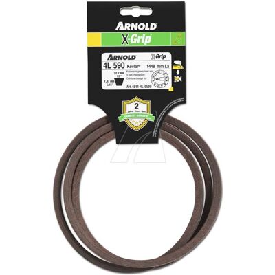 Arnold, Zubehör Antriebstechnik, X-Grip Keilriemen 4L590 (Keilriemen) Arnold, Zubehör Antriebstechnik, X-Grip Keilriemen 4L590 (Keilriemen)