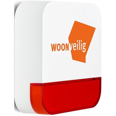 Woonveilig, Einbruchschutz + Alarmanlage, Buitensirene met alarmlicht BELL-31 Woonveilig, Einbruchschutz + Alarmanlage, Buitensirene met alarmlicht BELL-31