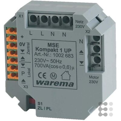 Warema, Zubehör Elektroinstallation, Sonnen MSE Kompakt 1 UP 1002683 Warema, Zubehör Elektroinstallation, Sonnen MSE Kompakt 1 UP 1002683