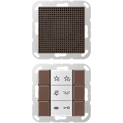 JUNG, Klingel + Türsprechanlage, JG SIAIA6MO Audio-Innenstation (Kabelgebunden) JUNG, Klingel + Türsprechanlage, JG SIAIA6MO Audio-Innenstation (Kabelgebunden)