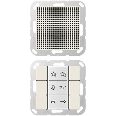 JUNG, Klingel + Türsprechanlage, JG SIAIA6W Audio-Innenstation JUNG, Klingel + Türsprechanlage, JG SIAIA6W Audio-Innenstation