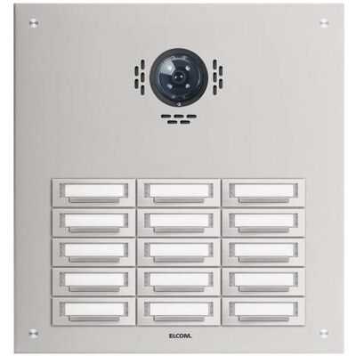 Elcom, Klingel + Türsprechanlage, ELCO TUP-15/3 UP-Türstation Platte STABILA V-BTC EV1 (Kabelgebunden) Elcom, Klingel + Türsprechanlage, ELCO TUP-15/3 UP-Türstation Platte STABILA V-BTC EV1 (Kabelgebunden)