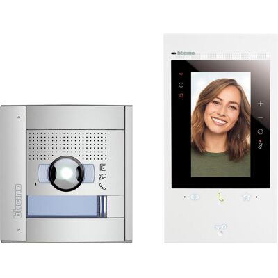 Bticino Modell 300EOS EFH Allmetal Video Türsprechanlage - Video Intercom System Bticino Modell 300EOS EFH Allmetal Video Türsprechanlage - Video Intercom System