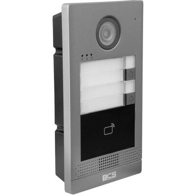BCS, Klingel + Türsprechanlage, BCS-P-PAN2001G Zewnętrzny panel wideodomofonowy IP POINT z czytnikiem (Kabelgebunden, WLAN) BCS, Klingel + Türsprechanlage, BCS-P-PAN2001G Zewnętrzny panel wideodomofonowy IP POINT z czytnikiem (Kabelgebunden, WLAN)