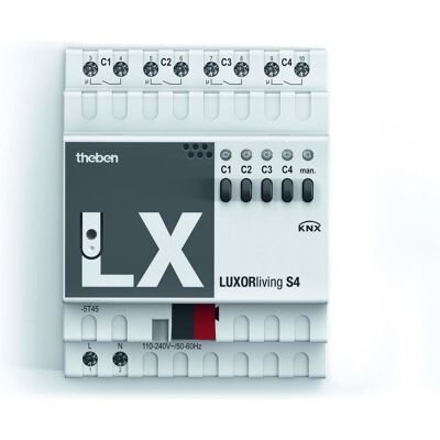 Theben LUXORliving S4 - Smart Home-System 4 Kanäle Theben LUXORliving S4 - Smart Home-System 4 Kanäle