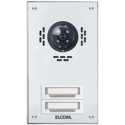 Elcom, Klingel + Türsprechanlage, ELCO TAP-2/1 AP-Türstation Rh STABILA V-BTC RAL9016 weià Elcom, Klingel + Türsprechanlage, ELCO TAP-2/1 AP-Türstation Rh STABILA V-BTC RAL9016 weiÃ