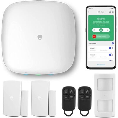 Chuango LTE-400 - Drahtloses Haussicherungssystem - Wi-Fi/4G Chuango LTE-400 - Drahtloses Haussicherungssystem - Wi-Fi/4G