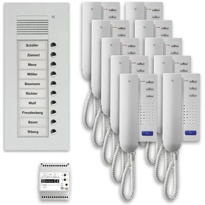 TCS, Klingel + Türsprechanlage, Tür Control Audio Aussenstation Pack 10 PPU10-EN/02 (Kabelgebunden) TCS, Klingel + Türsprechanlage, Tür Control Audio Aussenstation Pack 10 PPU10-EN/02 (Kabelgebunden)