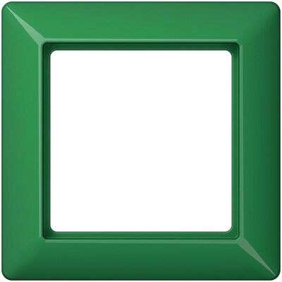 JUNG, Zubehör Schalterprogramm, Einbaurahmen 1f gn glz AS / AS 500 Kst AS581BFGN JUNG, Zubehör Schalterprogramm, Einbaurahmen 1f gn glz AS / AS 500 Kst AS581BFGN