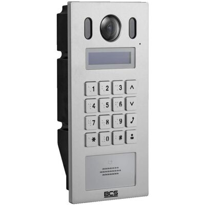 BCS, Klingel + Türsprechanlage, BCS-PAN9211S-S Dual-System Aussenpanel TCP/IP/SIP für Mehrfamilienhäuser (Kabelgebunden, WLAN) BCS, Klingel + Türsprechanlage, BCS-PAN9211S-S Dual-System Aussenpanel TCP/IP/SIP für Mehrfamilienhäuser (Kabelgebunden, WLAN)