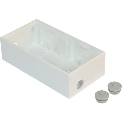 Shelly, Zubehör Gebäudesicherheit, Aufputzgehäuse Doppelt für Wall Switch 45mm (SP3D0025) Shelly, Zubehör Gebäudesicherheit, Aufputzgehäuse Doppelt für Wall Switch 45mm (SP3D0025)