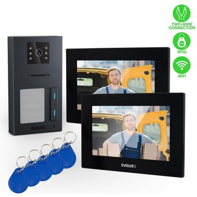 Evolveo, Klingel + Türsprechanlage, DoorPhone AP2-2 (Kabelgebunden) Evolveo, Klingel + Türsprechanlage, DoorPhone AP2-2 (Kabelgebunden)