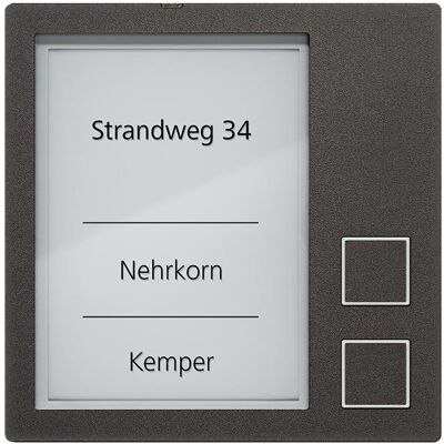 TCS, Klingel + Türsprechanlage, Tür Control Klingeltastenmodul AMI10912-0057 (Kabelgebunden) TCS, Klingel + Türsprechanlage, Tür Control Klingeltastenmodul AMI10912-0057 (Kabelgebunden)