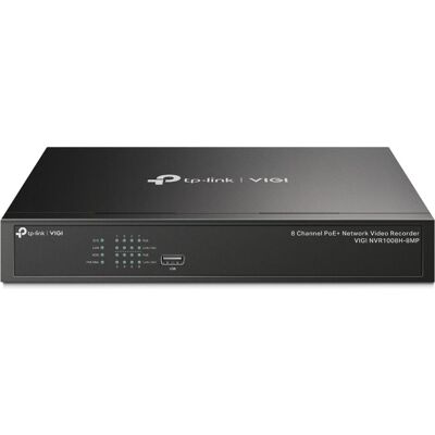 TP-Link VIGI NVR1008H-8MP - NVR, 8 Kanäle, 8x PoE (Netzwerk Videorecorder (NVR)), Netzwerkkamera Zubehör TP-Link VIGI NVR1008H-8MP - NVR, 8 Kanäle, 8x PoE (Netzwerk Videorecorder (NVR)), Netzwerkkamera Zubehör