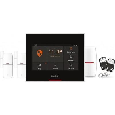 iGET HOME X5 Advanced - Intelligentes Wi-Fi/GSM Alarmsystem - Steuerung IP-Kameras & Steckdosen iGET HOME X5 Advanced - Intelligentes Wi-Fi/GSM Alarmsystem - Steuerung IP-Kameras & Steckdosen