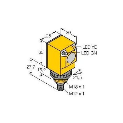 Turck, Bewegungsmelder, Q25SP6LPQ (2 m) Turck, Bewegungsmelder, Q25SP6LPQ (2 m)