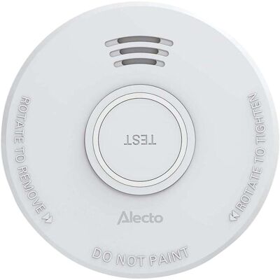 Alecto, Gefahrenmelder, Stand-Alone-Rauchmelder mit 1-Jahres-Batterie 5 Stück Alecto, Gefahrenmelder, Stand-Alone-Rauchmelder mit 1-Jahres-Batterie 5 Stück
