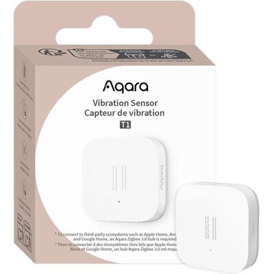 Aqara Smart device SMART HOME VIBRATION SENSOR/T1 VB-S01D, Smart Home Hub, Weiss Aqara Smart device SMART HOME VIBRATION SENSOR/T1 VB-S01D, Smart Home Hub, Weiss