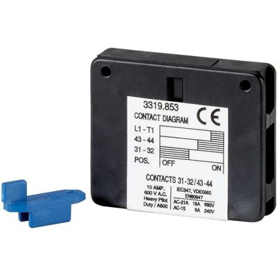 Eaton, Zubehör Antriebstechnik, Hilfsschalter, 1 Schliesser + 1 Öffner, 1319851 Eaton, Zubehör Antriebstechnik, Hilfsschalter, 1 Schliesser + 1 Öffner, 1319851
