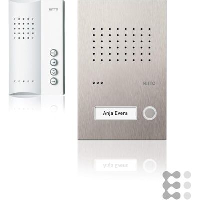 Schneider Electric, Klingel + Türsprechanlage, Acero pur AudioSet Freisprechstelle (Kabelgebunden) Schneider Electric, Klingel + Türsprechanlage, Acero pur AudioSet Freisprechstelle (Kabelgebunden)