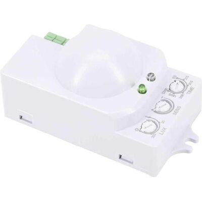 Bemko, Bewegungsmelder, Mikrowellensensor 1200 W 360 Grad IP20 rechteckig weiss (8 m) Bemko, Bewegungsmelder, Mikrowellensensor 1200 W 360 Grad IP20 rechteckig weiss (8 m)