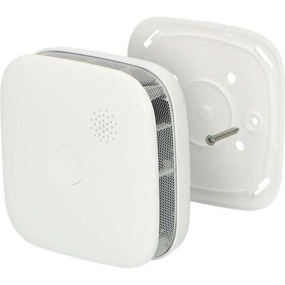 Alecto, Gefahrenmelder, Rauchmelder mit kompaktem Design mit 2er-Pack Weiss Alecto, Gefahrenmelder, Rauchmelder mit kompaktem Design mit 2er-Pack Weiss
