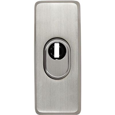 Abus, Einbruchschutz + Alarmanlage, Aussenrosette für TSS550 Edelstahl-Optik Abus, Einbruchschutz + Alarmanlage, Aussenrosette für TSS550 Edelstahl-Optik