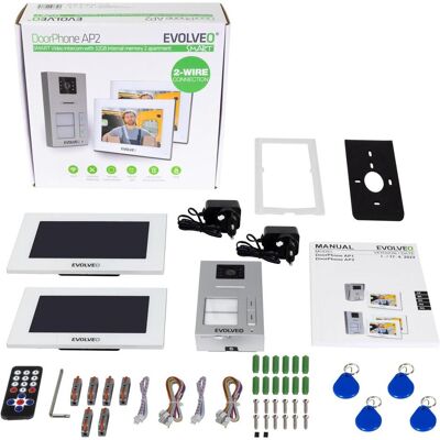 Evolveo Türsprechanlage AP2-2 - Videosprechanlage mit 3 Varianten Evolveo Türsprechanlage AP2-2 - Videosprechanlage mit 3 Varianten