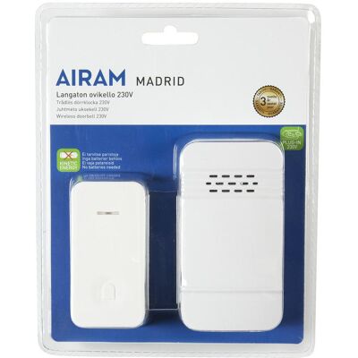 Airam, Klingel + Türsprechanlage, Doorbells Airam, Klingel + Türsprechanlage, Doorbells