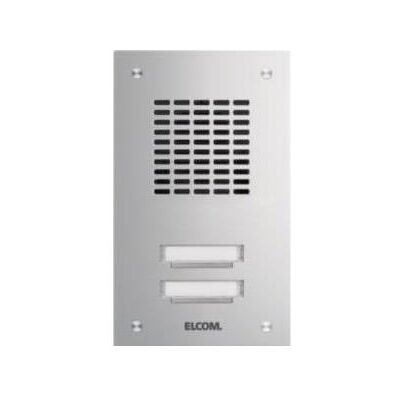 Elcom, Klingel + Türsprechanlage, ELCO TVM-2/1 ESTA Unterputz-Station für 2 WE Elcom, Klingel + Türsprechanlage, ELCO TVM-2/1 ESTA Unterputz-Station für 2 WE