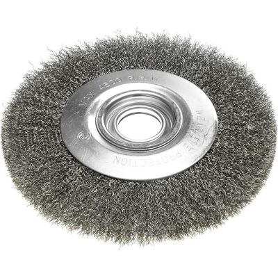 Graphite, Schleifmittel, Drahtbürste 200 x 32 mm, gewellter Draht, Stahl Graphite, Schleifmittel, Drahtbürste 200 x 32 mm, gewellter Draht, Stahl