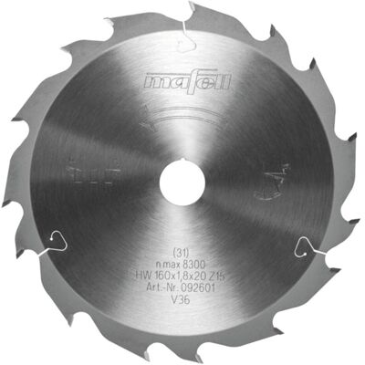 Mafell, Sägeblatt, Kreissägeblatt HW KSB-WL160 GT Mafell, Sägeblatt, Kreissägeblatt HW KSB-WL160 GT