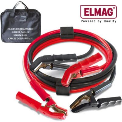 Elmag, Starthilfe, Starthilfekabel-Set max. 1000 A, Polkl. vollisoliert (1000 A) Elmag, Starthilfe, Starthilfekabel-Set max. 1000 A, Polkl. vollisoliert (1000 A)