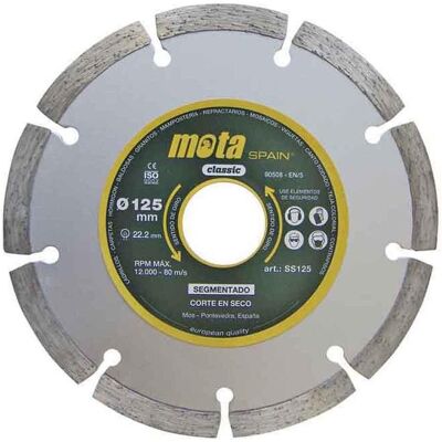Mota ss125 Trennscheibe - Stahl, Vielseitig, Trockenschnitt - 125mm Mota ss125 Trennscheibe - Stahl, Vielseitig, Trockenschnitt - 125mm