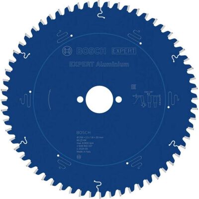 Bosch Professional Zubehör, Sägeblatt, 2608902237 EXPERT cirkelzaagblad - 216 x 30 x 60T - aluminium Bosch Professional Zubehör, Sägeblatt, 2608902237 EXPERT cirkelzaagblad - 216 x 30 x 60T - aluminium