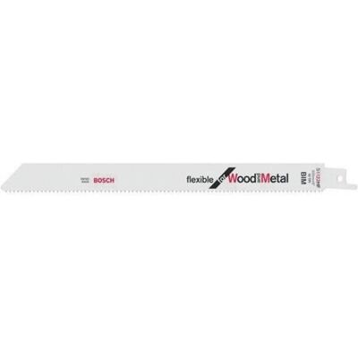 Bosch Professional Zubehör, Sägeblatt, Säbelsägeblatt S 1122 HF, Flexible for Wood and Metal, 25er-Pack Bosch Professional Zubehör, Sägeblatt, Säbelsägeblatt S 1122 HF, Flexible for Wood and Metal, 25er-Pack