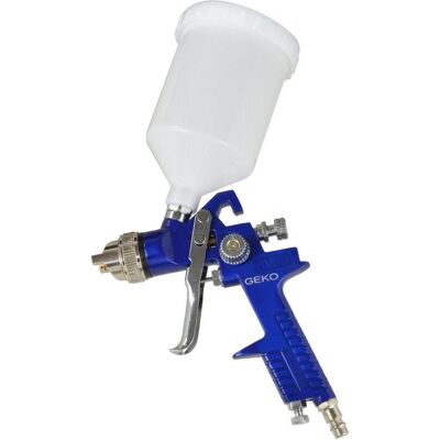 GEKO, Druckluftaufsatz, Spritzpistole HVLP 2,5 mm, 600 ml GEKO, Druckluftaufsatz, Spritzpistole HVLP 2,5 mm, 600 ml