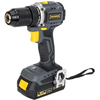 Grunder, Bohrmaschine + Akkuschrauber, CORDLESS DRILL CD-B0A18 18V BL 2AH (Bohrschrauber) Grunder, Bohrmaschine + Akkuschrauber, CORDLESS DRILL CD-B0A18 18V BL 2AH (Bohrschrauber)
