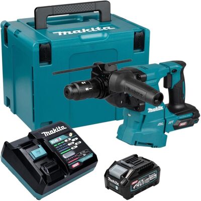 Makita, Bohrmaschine + Akkuschrauber, HR 012 GM101 Akku Kombihammer 40 V max. 3,3 J SDS plus Brushless + 1x Akku 4,0 Ah + (Bohrhammer) Makita, Bohrmaschine + Akkuschrauber, HR 012 GM101 Akku Kombihammer 40 V max. 3,3 J SDS plus Brushless + 1x Akku 4,0 Ah + (Bohrhammer)