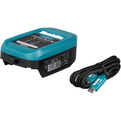 Makita, Werkzeugakku + Ladegerät, Zubehör 1916D9-8 LXT DC18SJ USB-C Ladegerät mit USB-C PD Kabel Makita, Werkzeugakku + Ladegerät, Zubehör 1916D9-8 LXT DC18SJ USB-C Ladegerät mit USB-C PD Kabel