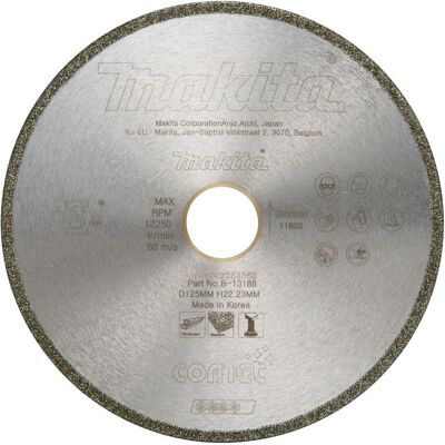 Makita, Sägeblatt, Diamanttrennscheibe COMET electroplated 125/22,23 (20) Makita, Sägeblatt, Diamanttrennscheibe COMET electroplated 125/22,23 (20)
