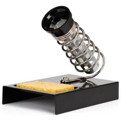 Velleman Economic Soldering Iron Stand (Ersatzteil), Lötgerät Zubehör, Schwarz Velleman Economic Soldering Iron Stand (Ersatzteil), Lötgerät Zubehör, Schwarz