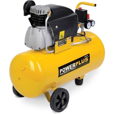 Powerplus, Kompressor, Kompressor geschmiert 1500W - 50L (50 l, 8 Bar) Powerplus, Kompressor, Kompressor geschmiert 1500W - 50L (50 l, 8 Bar)